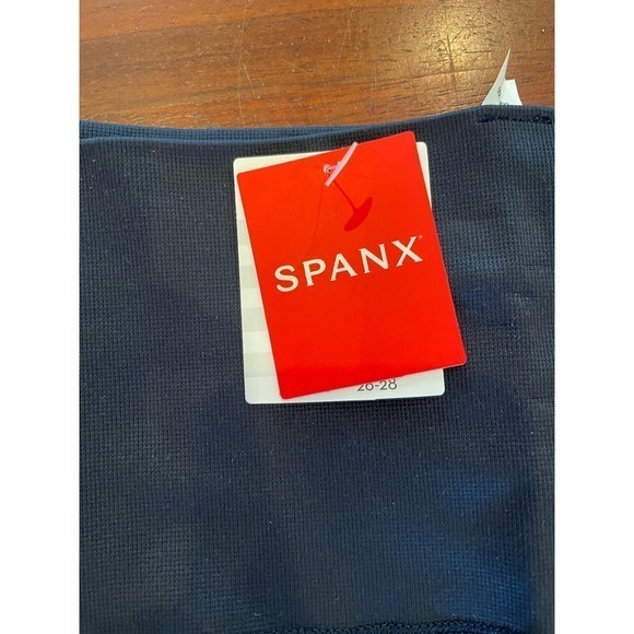 NWT Spanx Moto Leggings‎ Indigo Sky Navy Blue Seamless Look at Me Now Size Small - Picture 13 of 15